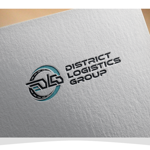 District Logistics Group logo, for automotive transport company Design by ryART