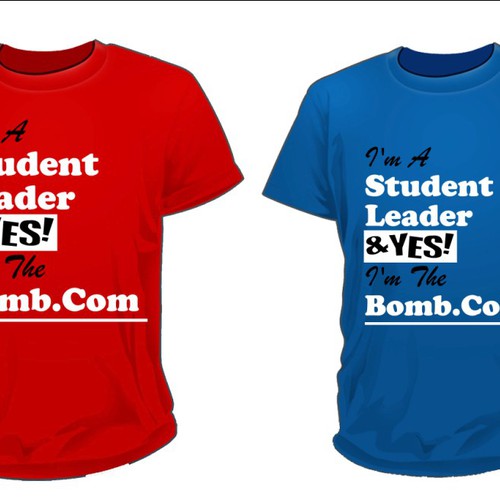 Design My Updated Student Leadership Shirt Diseño de Lutfia
