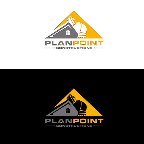 PlanPoint Construction Logo Needs A Remodel Design by Jazie