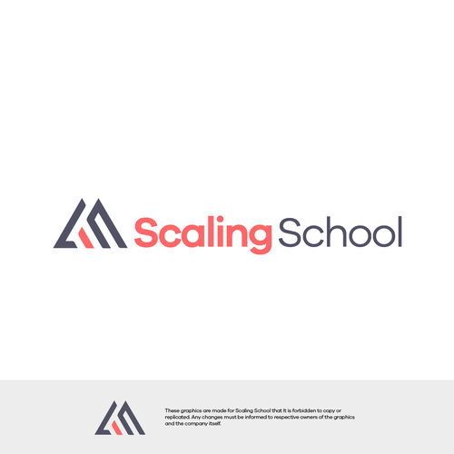 Design A Logo + Brand Guide For The "Scaling School" Diseño de yco