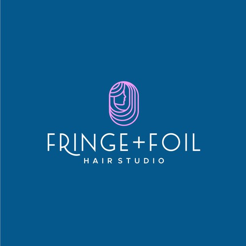 Fringe + foil logo design for a hair studio | Logo design contest |  99designs