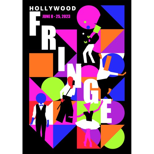 Guide Cover for LA's largest performing arts festival Réalisé par Donn Marlou Ramirez