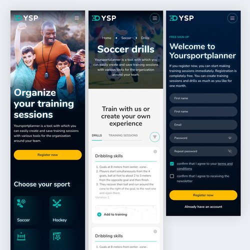 We need a new, modern and dynamic web page designs for a international sportswebsite. Design by FaTiH™
