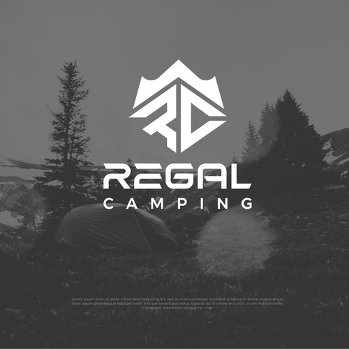 Create a simple and creative logo for my camping products company. To make camping more comfortable. Design by oopz