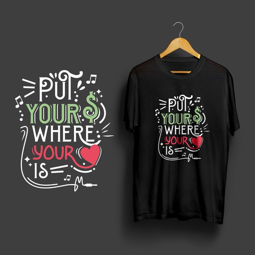 Slogan t-shirt design. Design by ipmawan Gafur