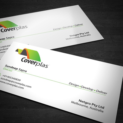 Help Coverplas with a new stationery Design by conceptu