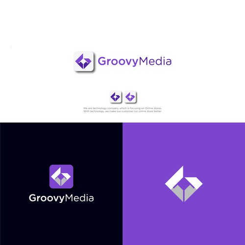 Technology company logo Design by Megades!gn