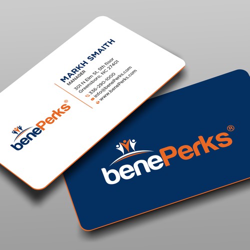 Biz Cards for fast growing company Diseño de Brandmaker artist