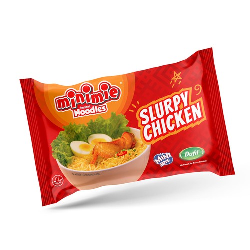 Design New packaging Design for Minimie Noodles di RK Studio Design