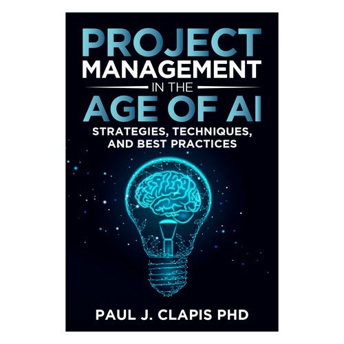 Simple, professional cover for a business book about Artificial Intelligence Design von anisha umělec