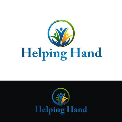 helping hand logo design