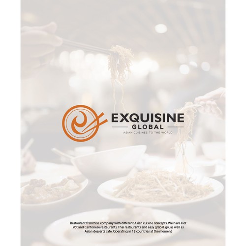 Logo contest for modern Asian restaurants group Design by brancut_yuk