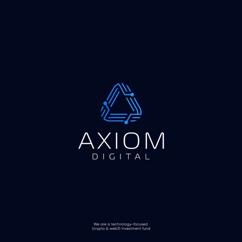 axiom digital logo design Design by pleesiyo