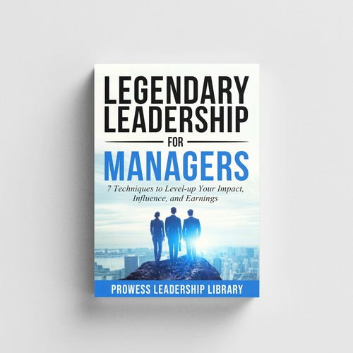 Design a Captivating Book Cover for a Leadership Skills Book for Managers Design by AIMVISION