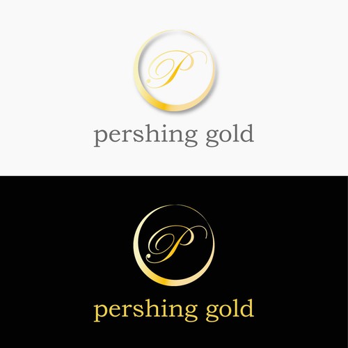Design di New logo wanted for Pershing Gold di SajDesign