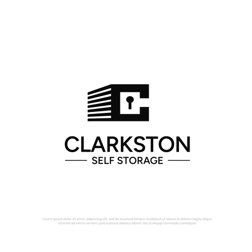 Self Storage Logo | Clarkston Self Storage Design by ꜱᴀᴍɪʀ
