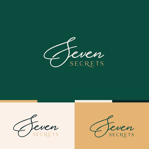 Logo Design for luxurious massage oil brand "Seven Secrets" Design by Alexey_Olimpiev