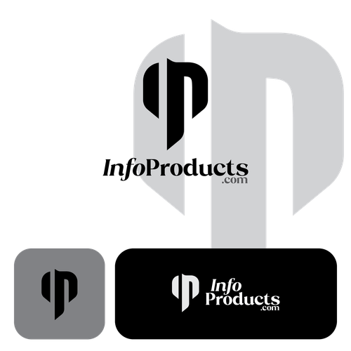 InfoProducts.com - Logo & Branding Design by GRAAFILINE