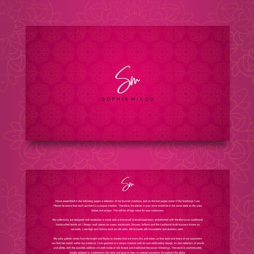Design A New PPT Presentation For Our Luxury Clothing Brand