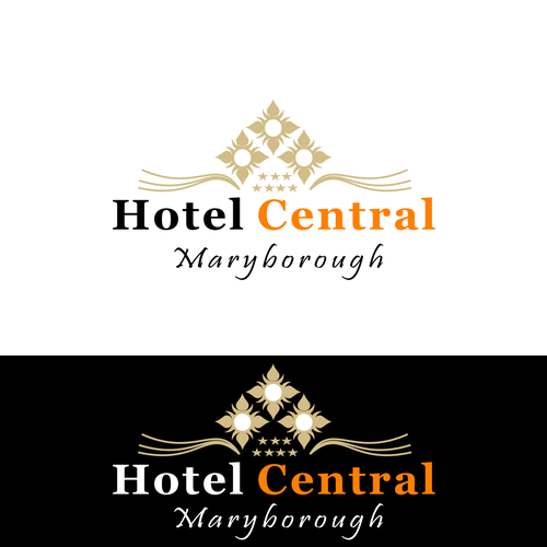 Logo for Hotel Central Design by eric3ddd