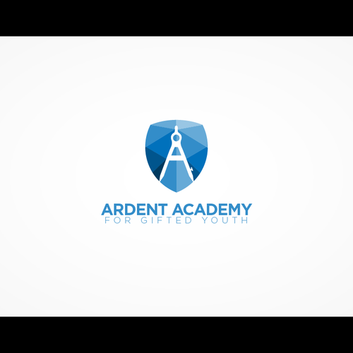 Create a new logo for Ardent Academy, a K-12 STEM education startup (science, technology, engineering and math) Diseño de LEO037