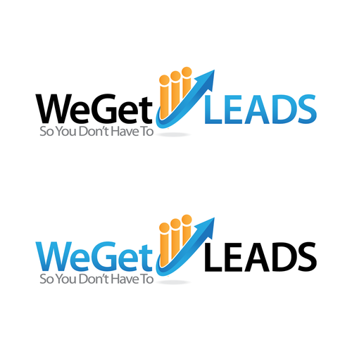 Create the next logo for We Get Leads Design por •Zyra•