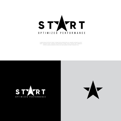 Start. An Optimal Performance Lifestyle Company Design by Brandsoup