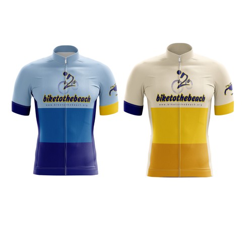 Cycling Jersey for Autism Charity Ride Design by Irisha_design