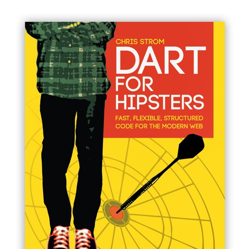 Tech E-book Cover for "Dart for Hipsters" Design por cy1