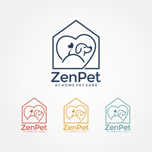 ZenPet Logo Project Design by i-ali