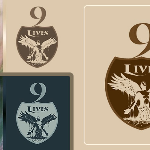 Design di 9 Lives Music Group Record Label LOGO di Lucky Buddha