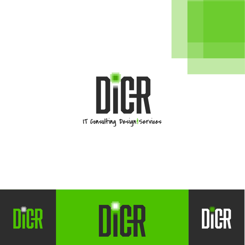 Logo: "The Pursuit of Data Integrity..." Ontwerp door Vesko.design