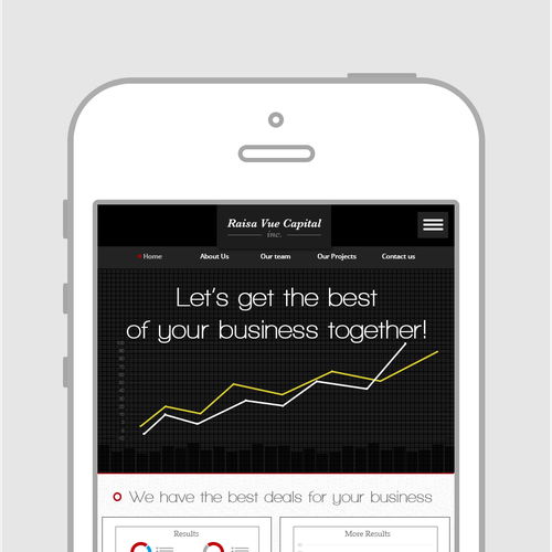 We need an AMAZING website! Design by lup lawer