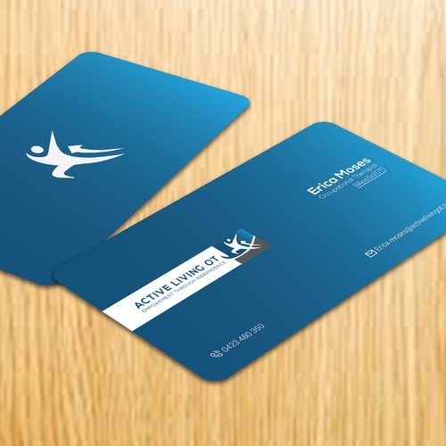 Business cards - occupational therapist Design by FiVE PiXEL™