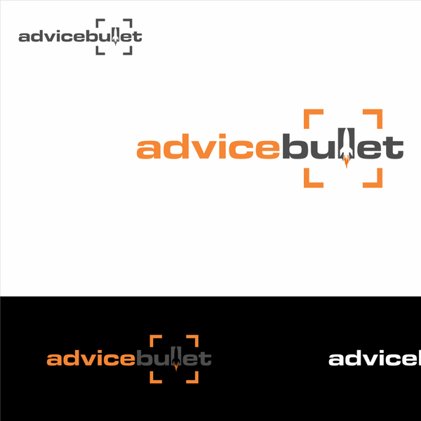 Design by B_plus ᶤᵐᵍ titled "create a killer logo for advicebullet"