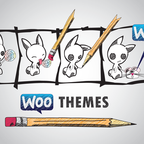 WooThemes Contest Design por Aaronsinho ✔