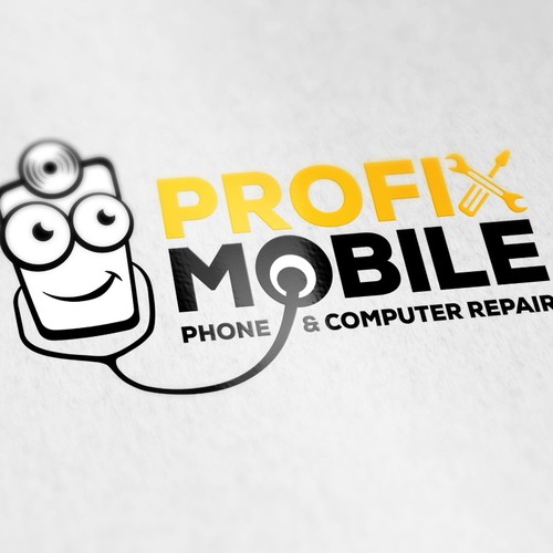 Create killer logo for new startup phone repair shop Design by ACorso