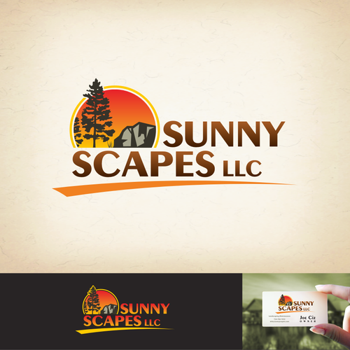 logo for Sunny Scapes LLC Design by GiaKenza
