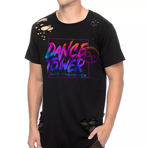 T-shirt Design - Dance Tower Design by marbona