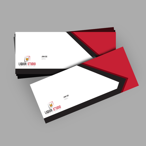 Liquor Studio -  Liquor Retail store Brand -  Upscale retail store Design by Neo_genesis_us