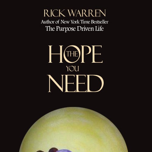 Design Design Rick Warren's New Book Cover por Nelinda Art