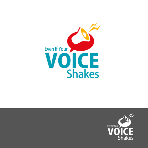 Fun Creative Logo for Empowering Mental Health Blog (speaking up, end silence, advocating 4 justice) Design by Smarttaste™ ♥