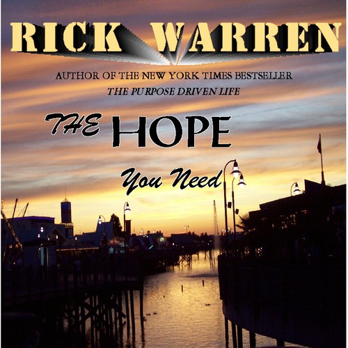 Design Rick Warren's New Book Cover Design by deedee2