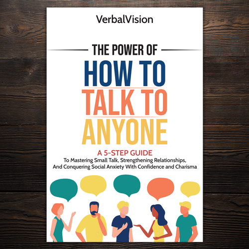 Create a Captivating Book Cover for "The Power of How to Talk to Anyone" – Showcase Your Creativity! Design by Imeehlogs