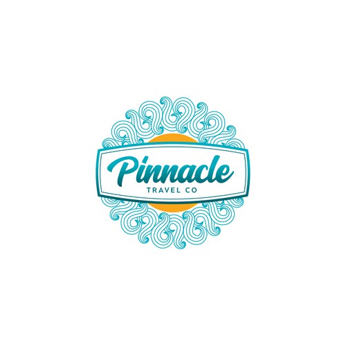 Clean, simple but powerful travel logo for luxury beach and Disney Design by FinD