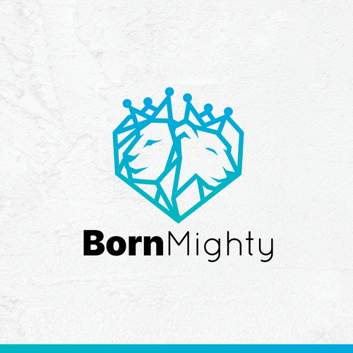 Bring “Born Mighty” Logo and Social To The Masses! Design by >>Jelena<<