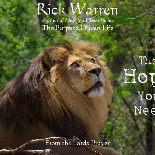 Design Rick Warren's New Book Cover Réalisé par Song4Him