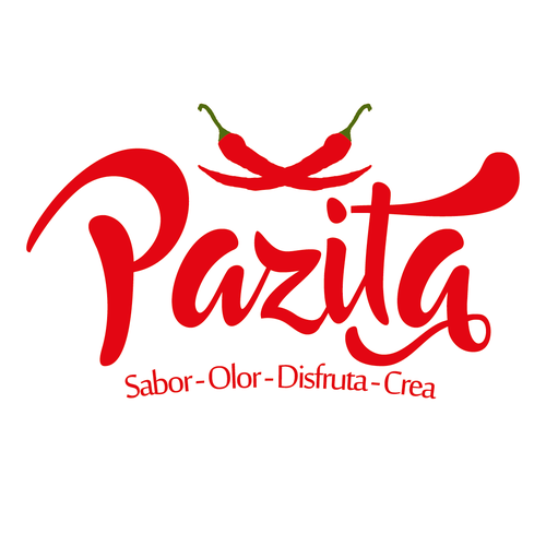buscando un logo para Pazita, que quiere dar sabor en la cocina Design by DWOLF EG