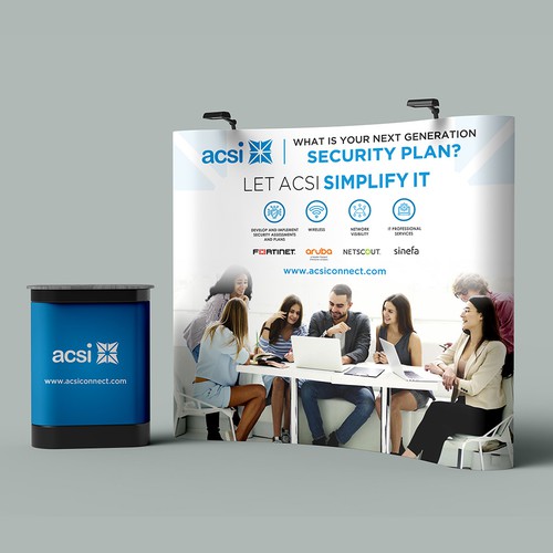 Design us a Trade Show Booth with flair Design by Xnine