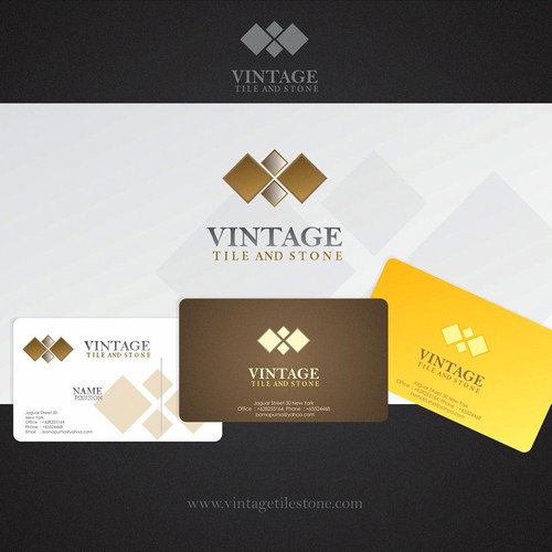 Create the next logo for Vintage Tile and Stone Design by dodz_crazydesign